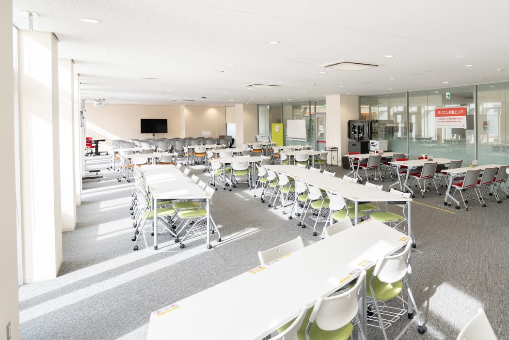 グループワークエリアの様子