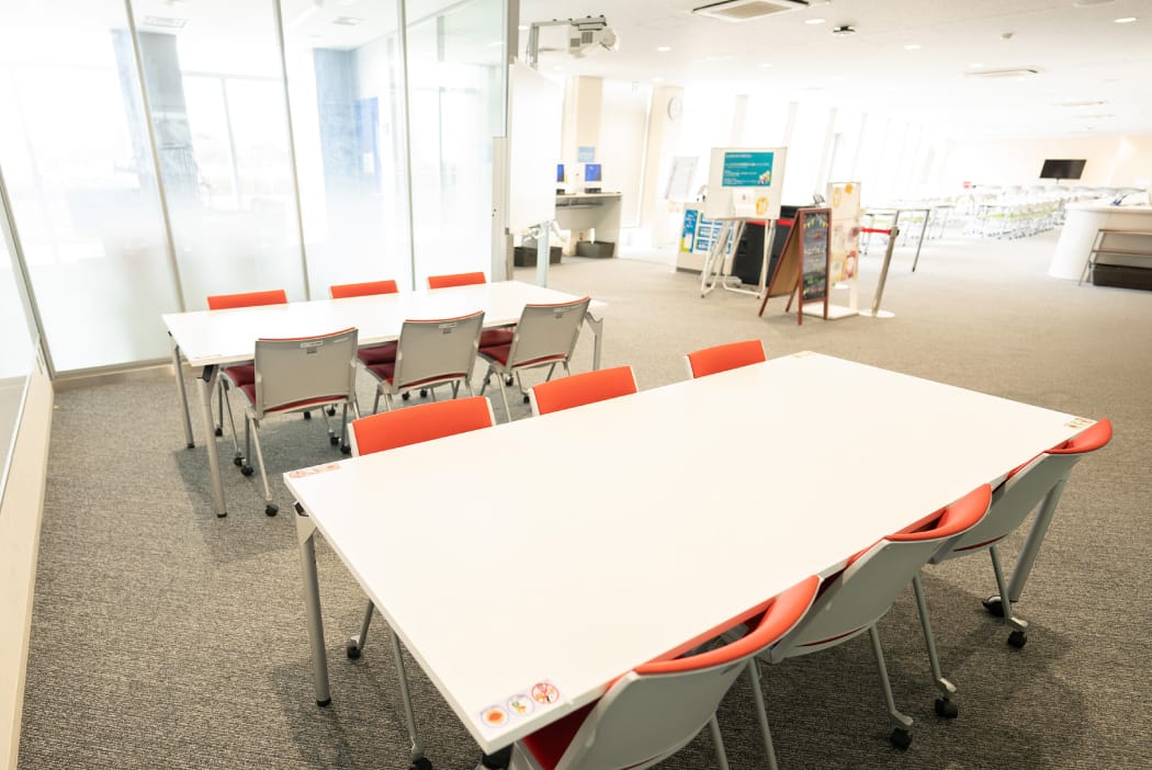 ミーティングエリアの様子